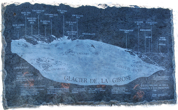 La Grave – stone map