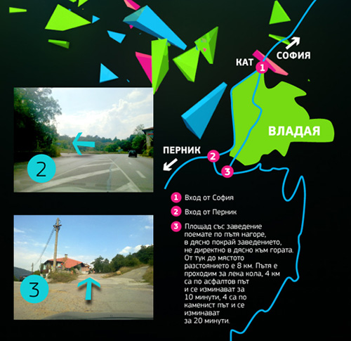 Earthdance Sofia 2010 map