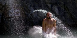 Hassan Mouti - First Training Dive - Sisikon - Switzerland / Photocredit: Dean Treml