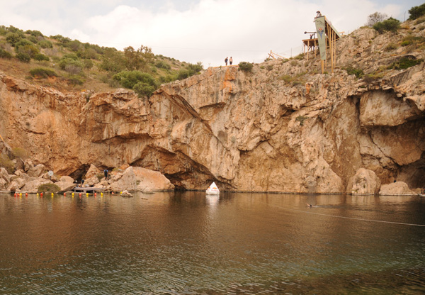 Red Bull Cliff Diving 2011, Атина