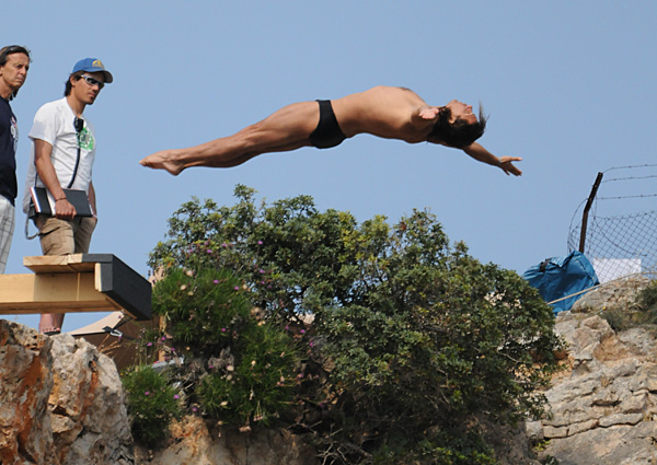Тодор Спасов, участник в Red Bull Cliff Diving 2011, Атина