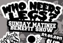 SUNDAY MATINEE BENEFIT SHOW