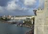 Michal Navratil - Action / Photocredit: (c) V.Curutchet / Event: Red Bull Cliff Diving World Series 2011 La Rochelle