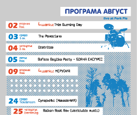 Програма за август