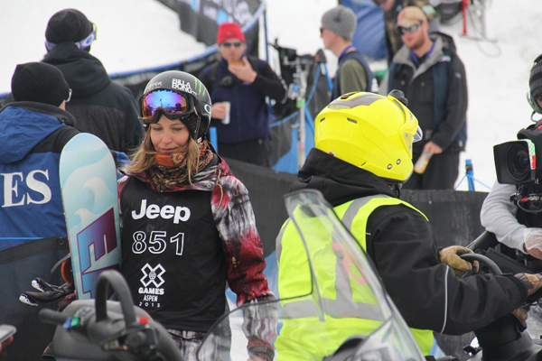 Джейми Андерсън след X-Games