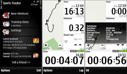 nokia sports tracker