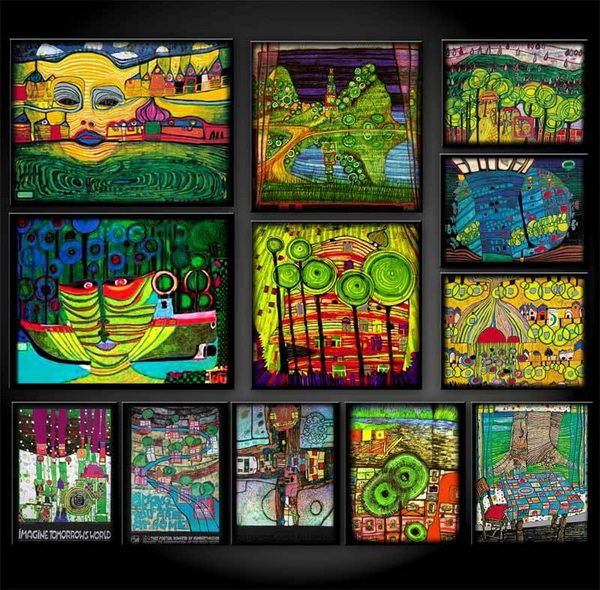 hundertwasser-paintings