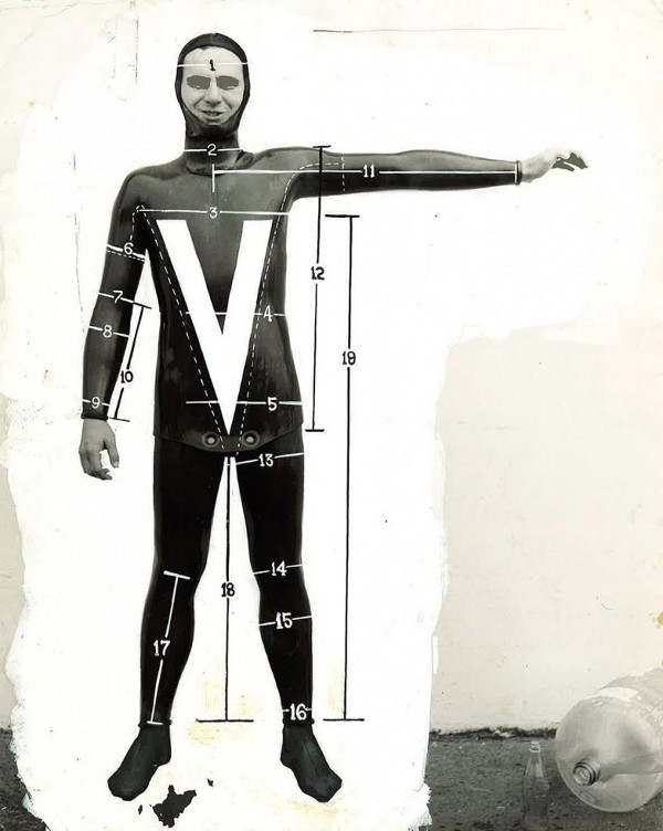 Body Glove костюм от 50-те години на миналия век