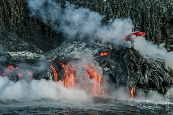 Екстремно-вулканичен каяк в Хавай