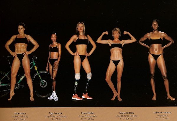 Как изглеждат телата на най-добрите спортисти в света