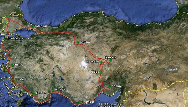 5000 км на стоп и катерене в Турция