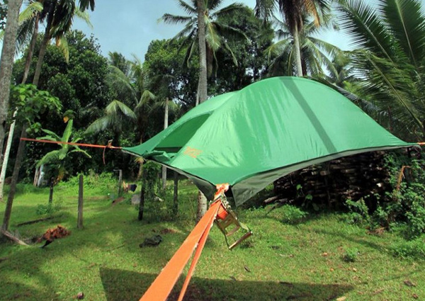 Нововъведението висящи палатки