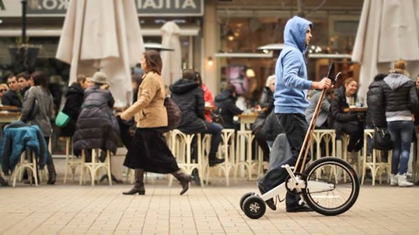 Създателите на Half bike за иновативното полуколело