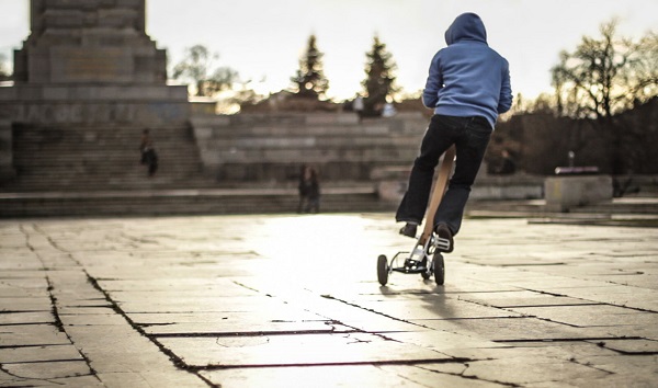 Създателите на Half bike за иновативното полуколело