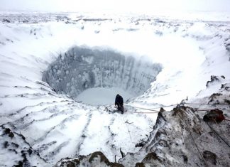 Ледена дупка в Сибир
