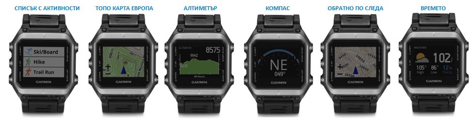 Умни часовници - fēnix® 3 и epix™, Garmin