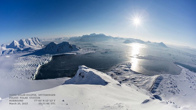 Total Solar Eclipse, March 20, 2015 – Spitsbergen, Arctic