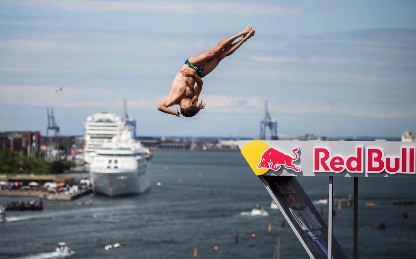 Тодор Спасов. Снимка: Red Bull Cliff Diving