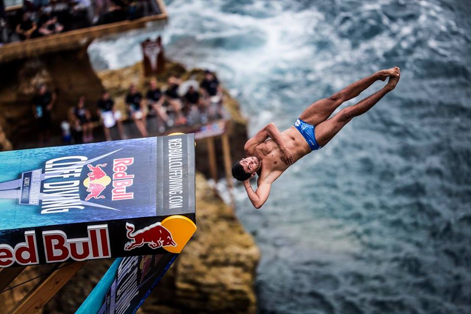 Red Bull Cliff Diving на Азорските острови