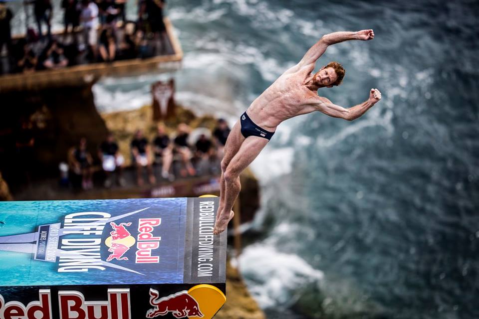 Red Bull Cliff Diving на Азорските острови