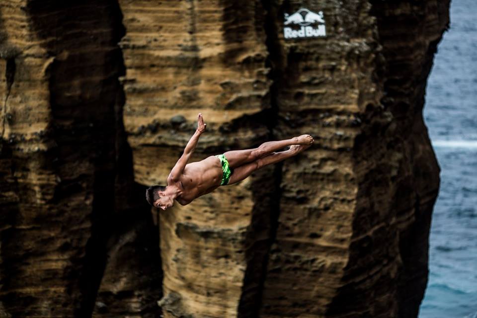 Red Bull Cliff Diving на Азорските острови