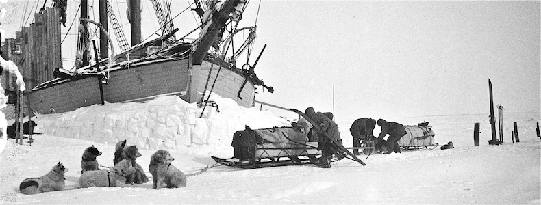 С Амундсен към Северния полюс