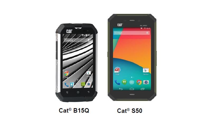 CAT B15Q и CAT S50