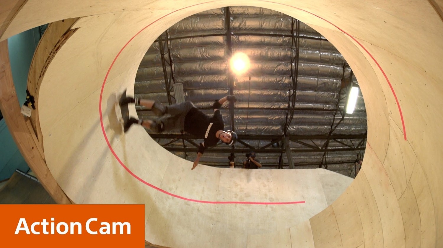 Action Cam | Tony Hawk Skates First-Ever Horizontal Loop | Sony