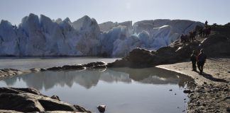 Отстъплението на ледниците в Патагония. Октомври 2015