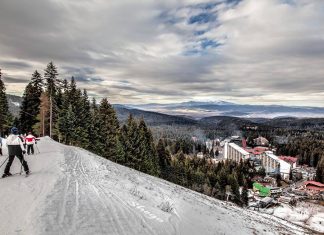 Пистата "Червено знаме" в Боровец. Фотограф: SHEGO