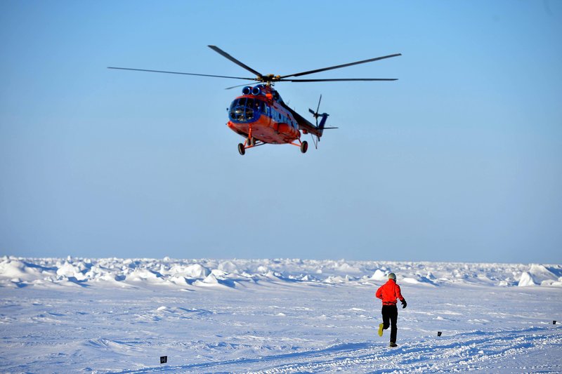 The North Pole marathon 