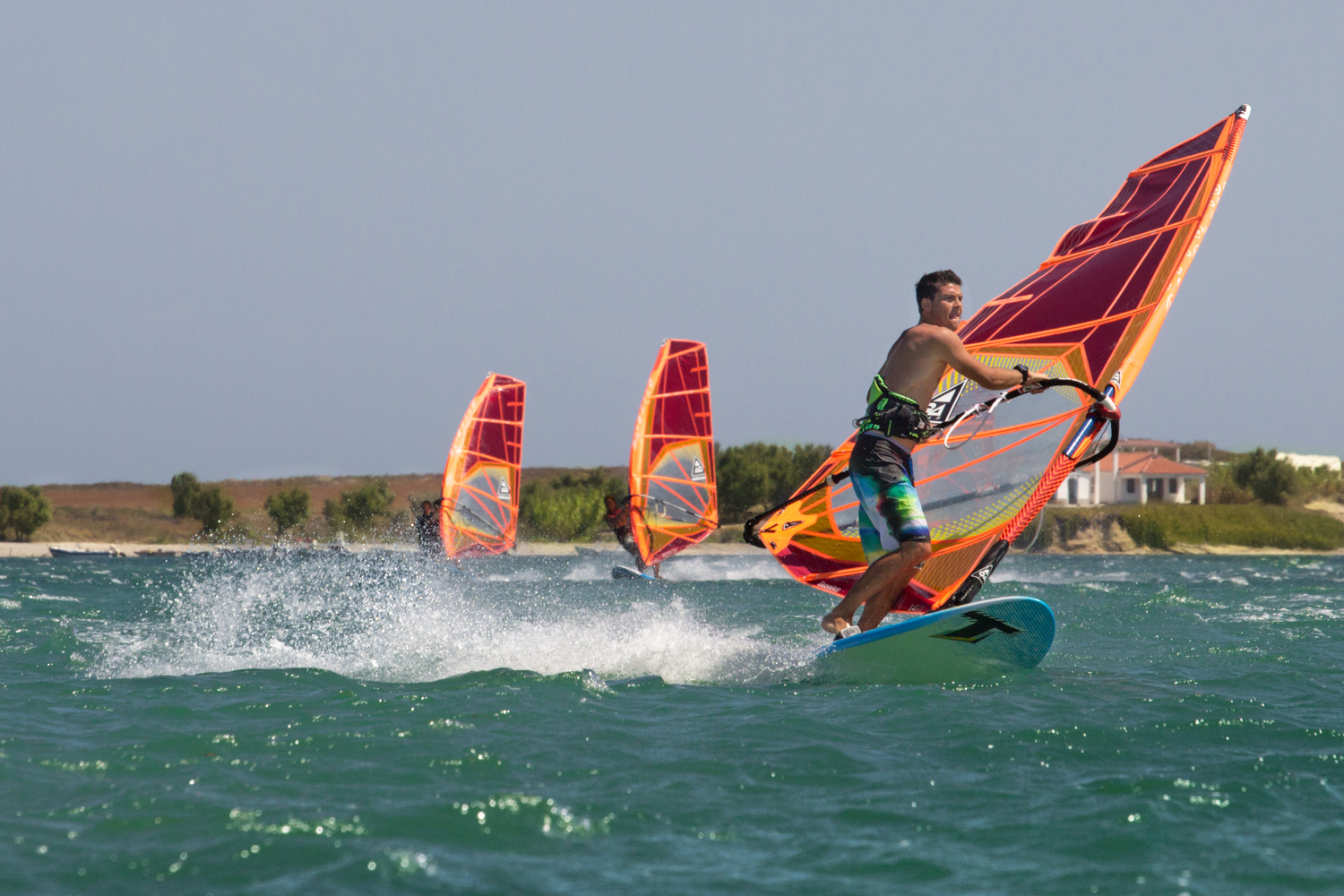 Базата на SIROKO SURF на остров Лимнос