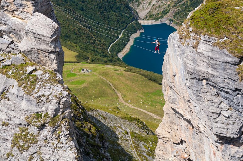 Via Ferrata du Roc du Vent Снмика: Iris Kuerschner