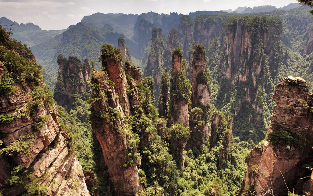 Zhangjiajie climbing China