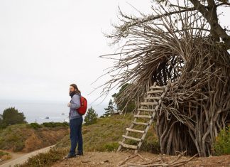 camping human nest treebones