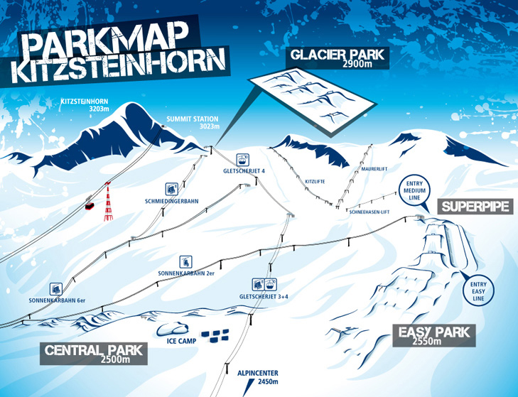 kitzsteinhorn сноупарк