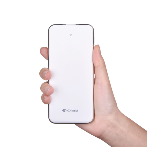 Външна памет и батерия Comma Slim Box Wireless Storage Power Bank