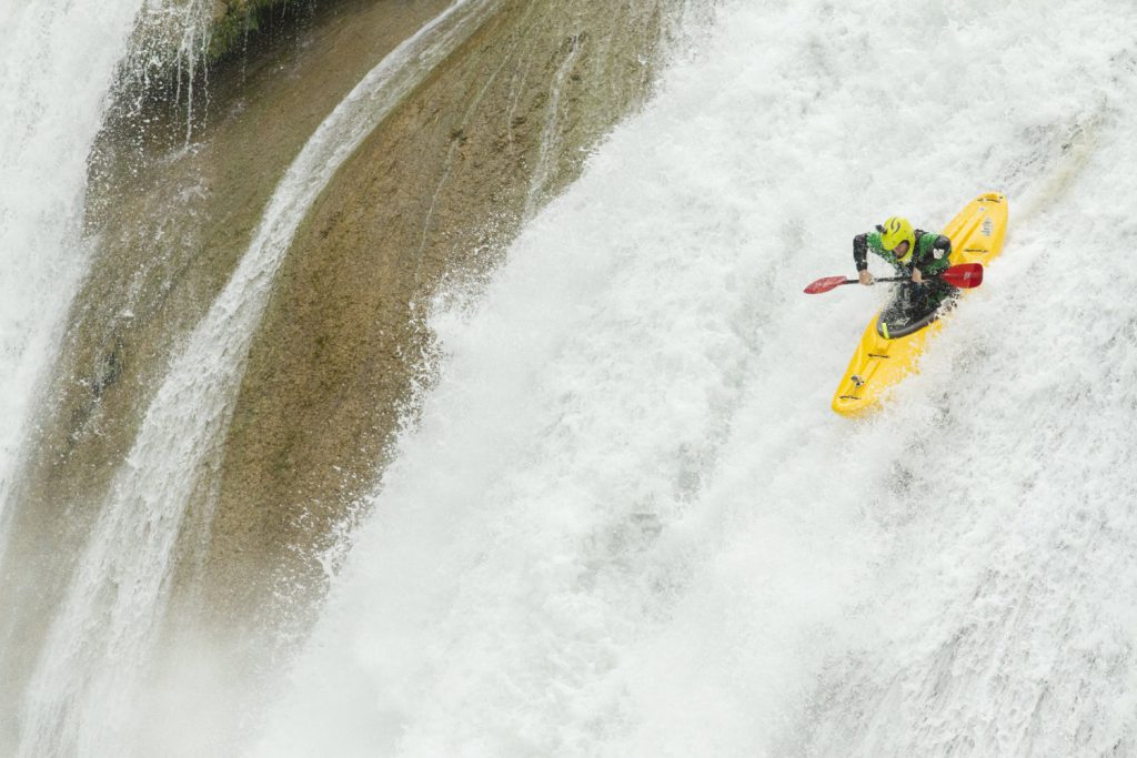 whitewater kayaking