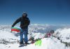 Владимир Павлова, първо българско сноуборд спускане от над 7000 м