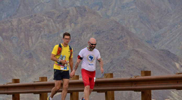 Краси Георгиев на Badwater 2017.