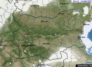 Уикенд прогноза: 25-26 ноември