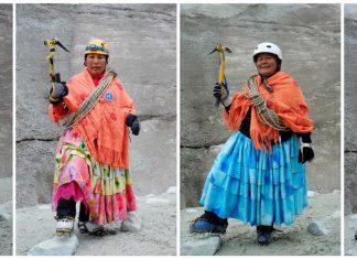 Жените планинари в Боливия