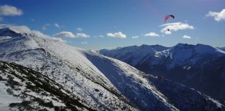 тандемен полет, парапланер, боровец, мусала