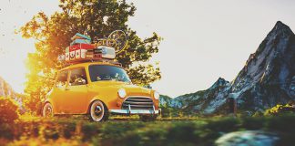 Пътуване, багаж, лято