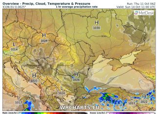 Уикенд прогноза: 13-14 октомври