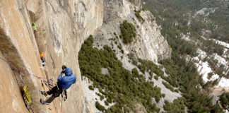 Заснемането на The Dawn Wall