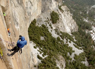 Заснемането на The Dawn Wall