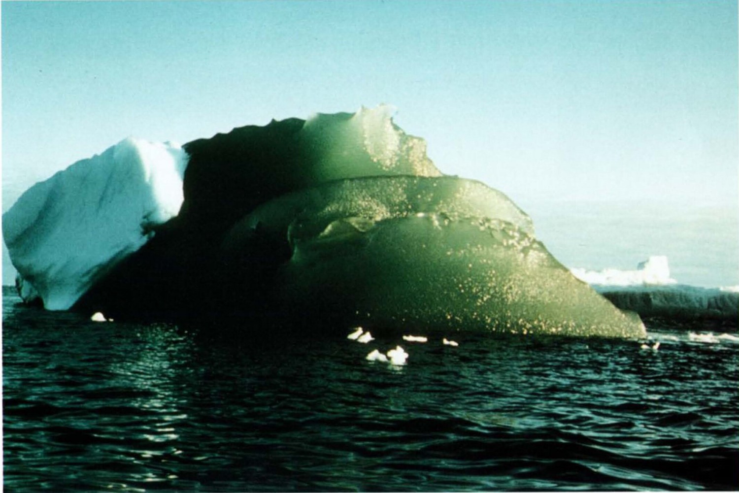 Тайната на зелените айсберги