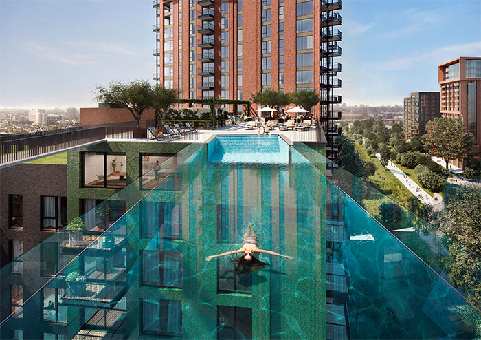 Sky pool