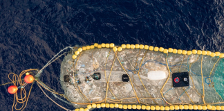 The Ocean Cleanup.